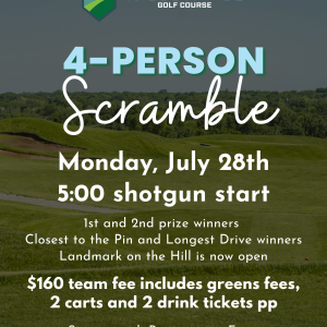 4-Person Scramble - July 28