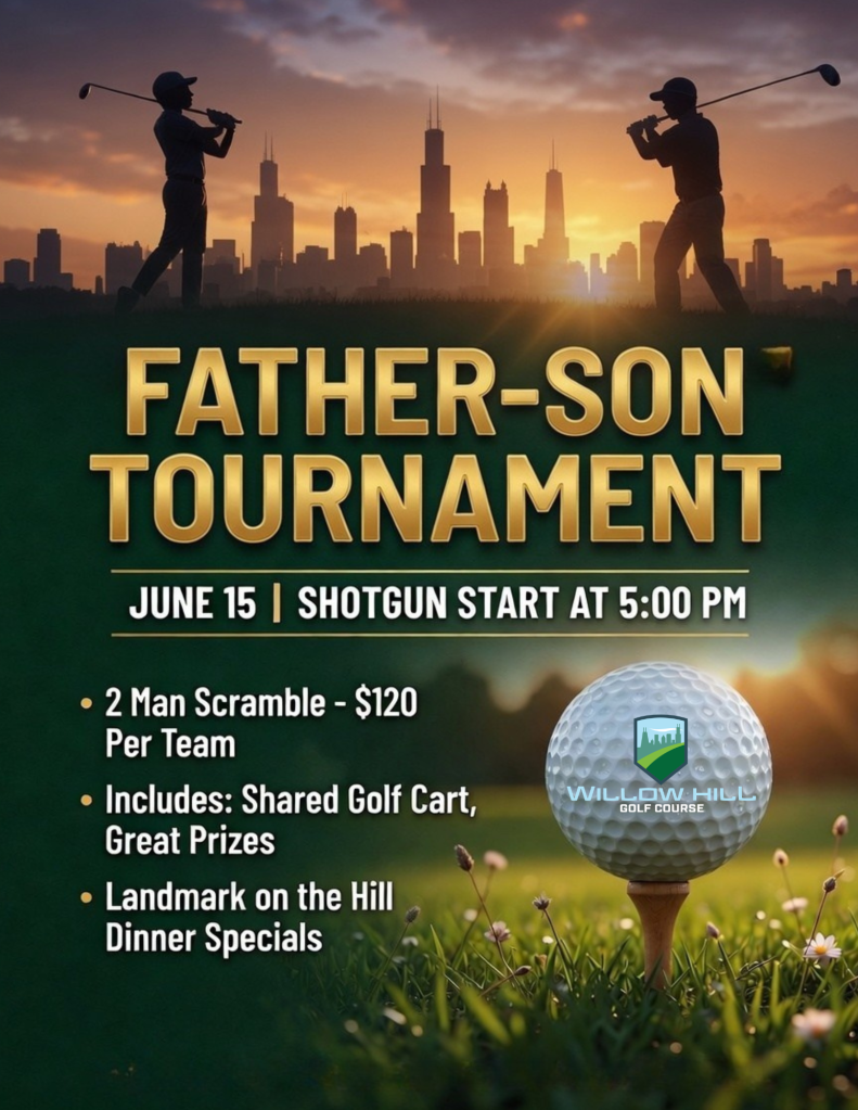 Father Son Golf Event at Willow Hill