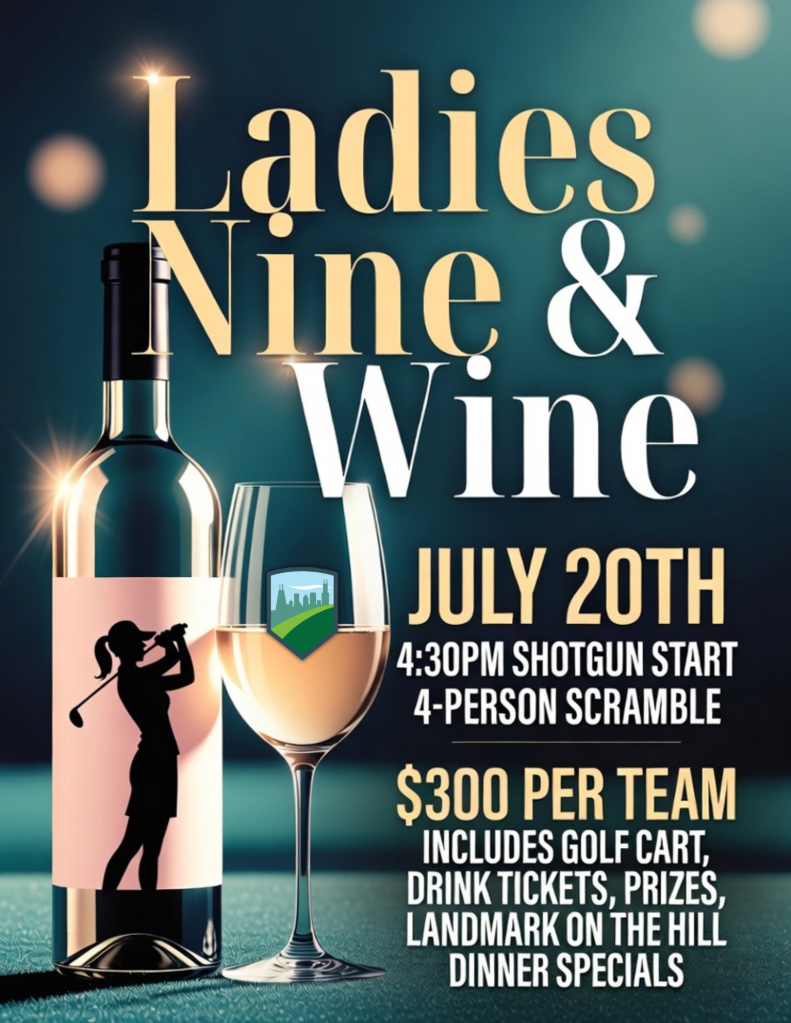 Ladies Wine and Nine Event